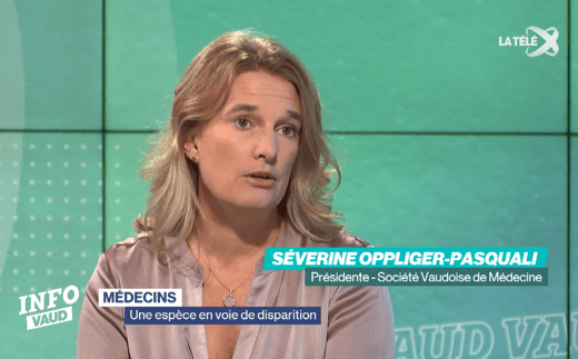 La Télé présidente SVM pénurie médecins 23-10-2025