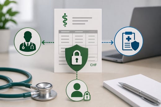 code diagnostic TARDOC forfaits CIM-10 protection données secret médical
